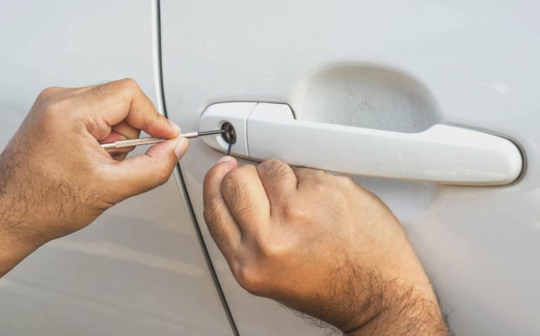 car door unlocking with lock pick timely and professional automotive locksmith services in sanford, fl – swift solutions for your vehicle’s locking requirements.